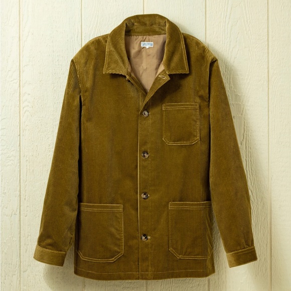 Quaker Marine Supply Other - NEW Quaker Marine Supply Co Corduroy French Workman's Jacket Men's Medium
